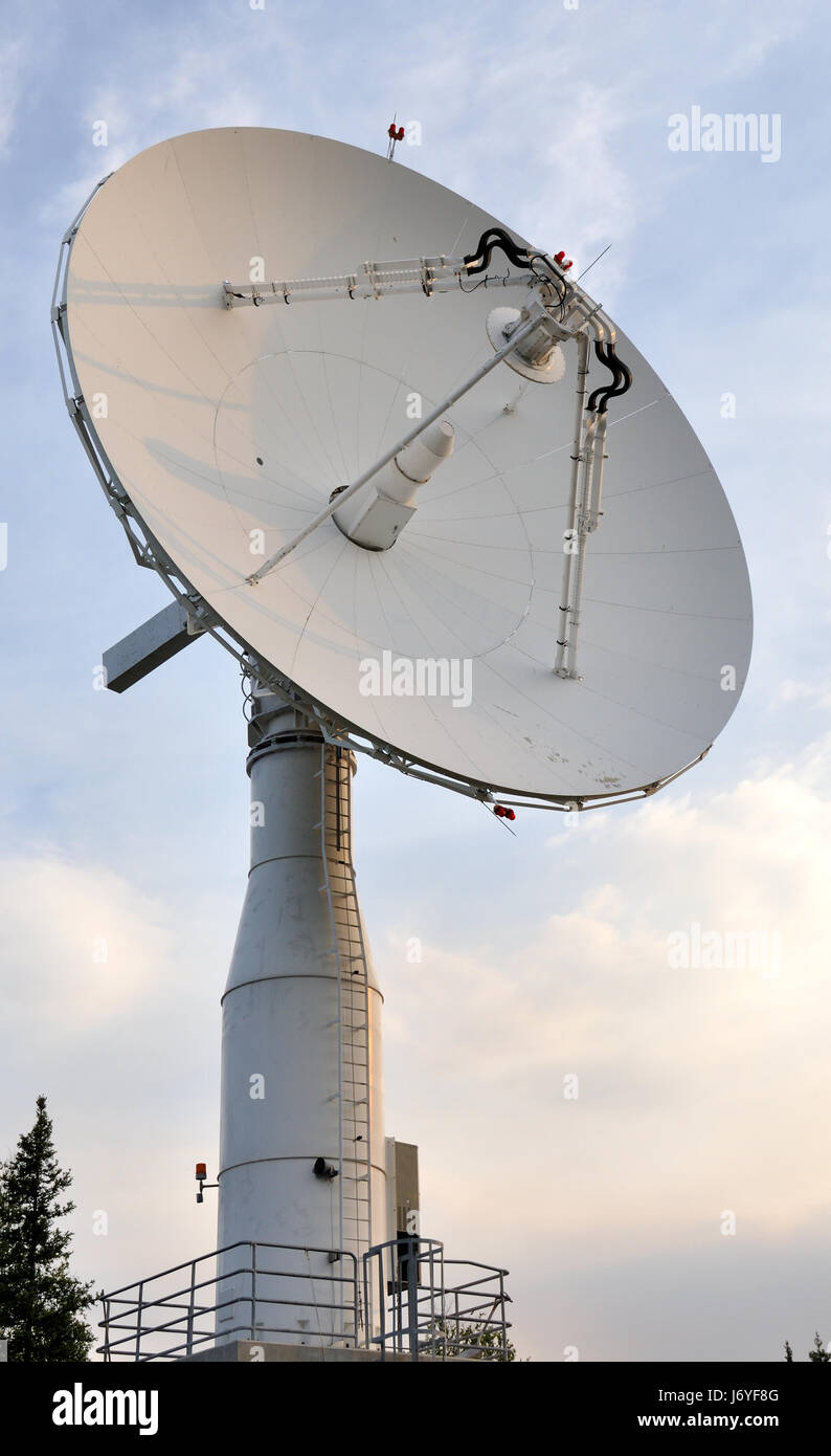 research satellite food dish meal satelite scientific Stock Photo Alamy