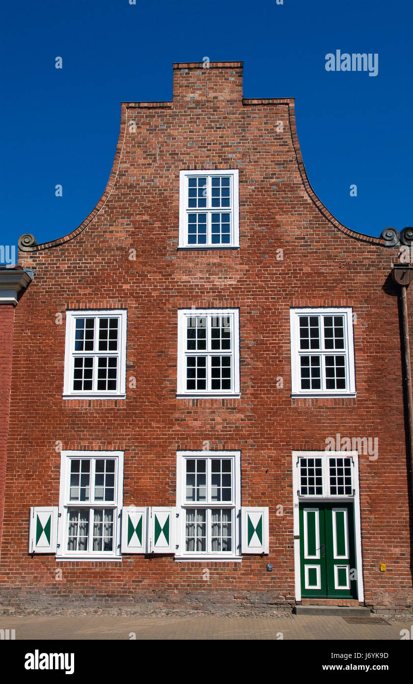 house in dutch quarter Stock Photo