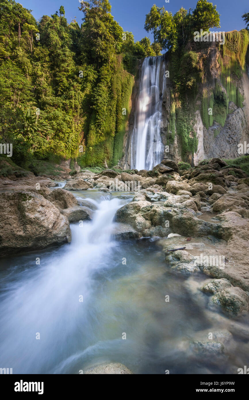 Waterfall, West Java, Indonesia Stock Photo