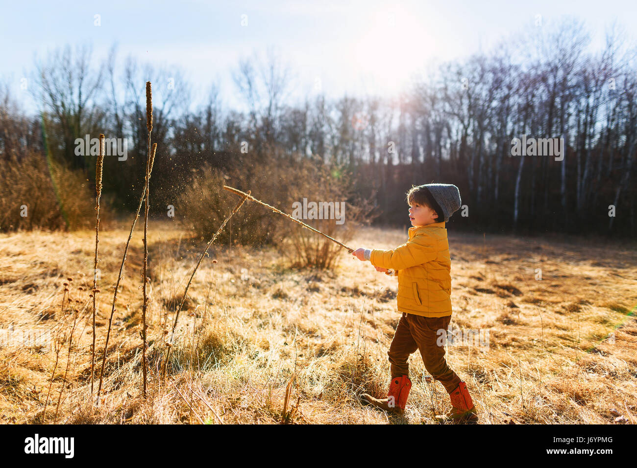 Boy years playing in hi-res stock photography and images - Alamy