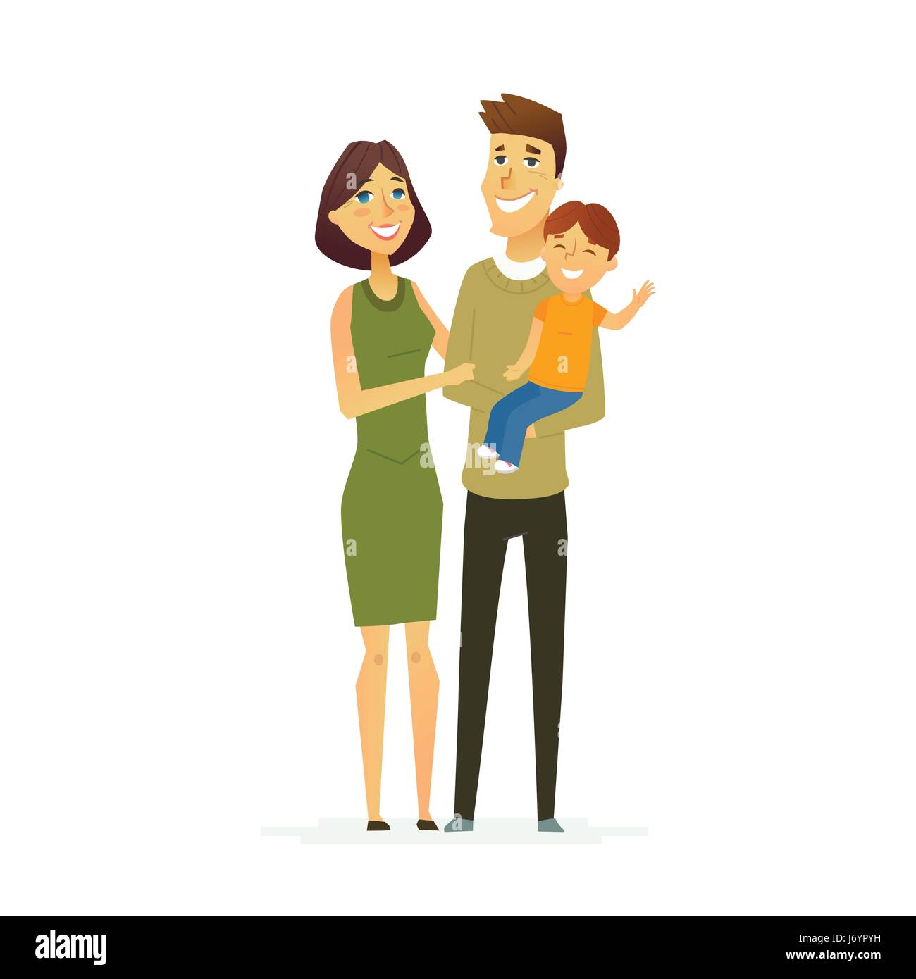 Ideal family Stock Vector Images - Page 2 - Alamy