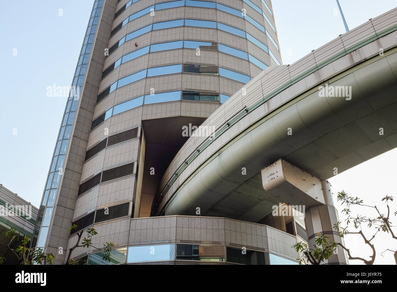 The Gate Tower Building in Osaka, Japan. Stock Photo