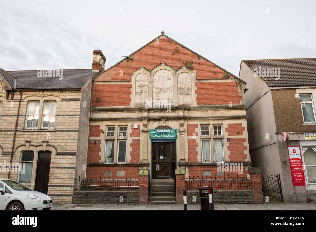 The Rabbaniah Islamic Cultural Centre in Grangetown, Cardiff, Wales, UK. May 18th 2017. Stock Photo