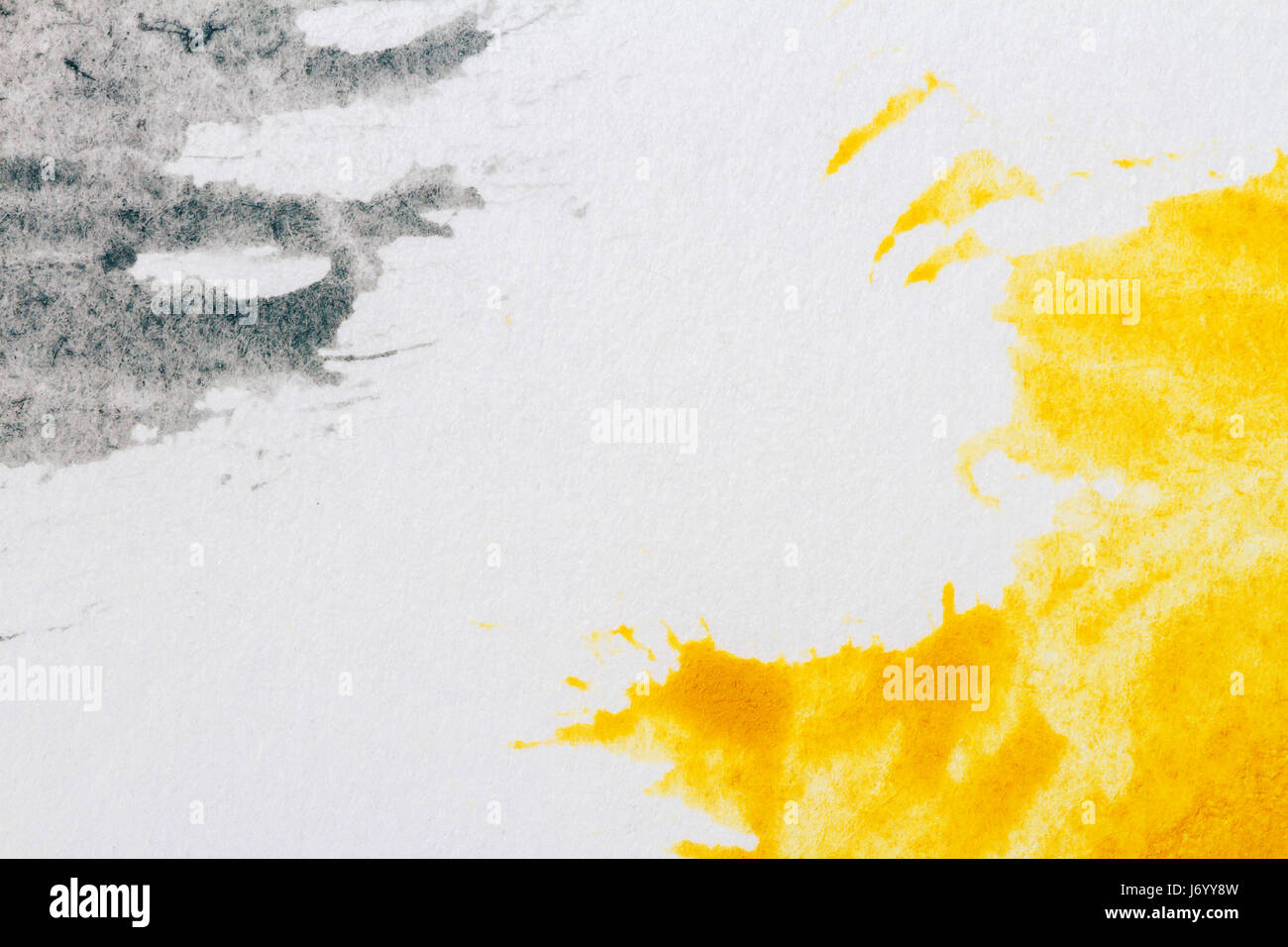 Yellow watercolor background hi-res stock photography and images - Alamy