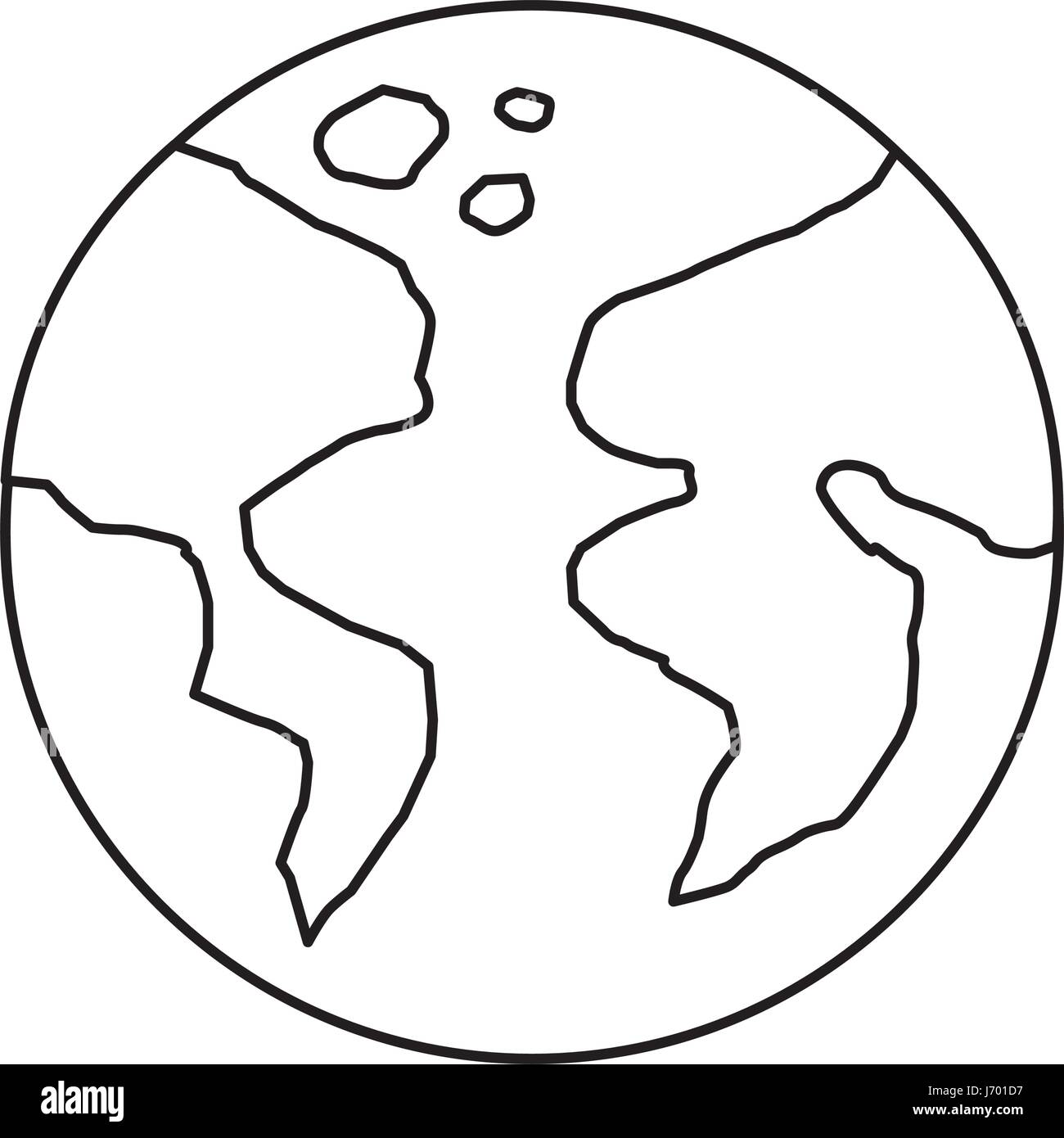 world planet earth icon Stock Vector Image & Art - Alamy