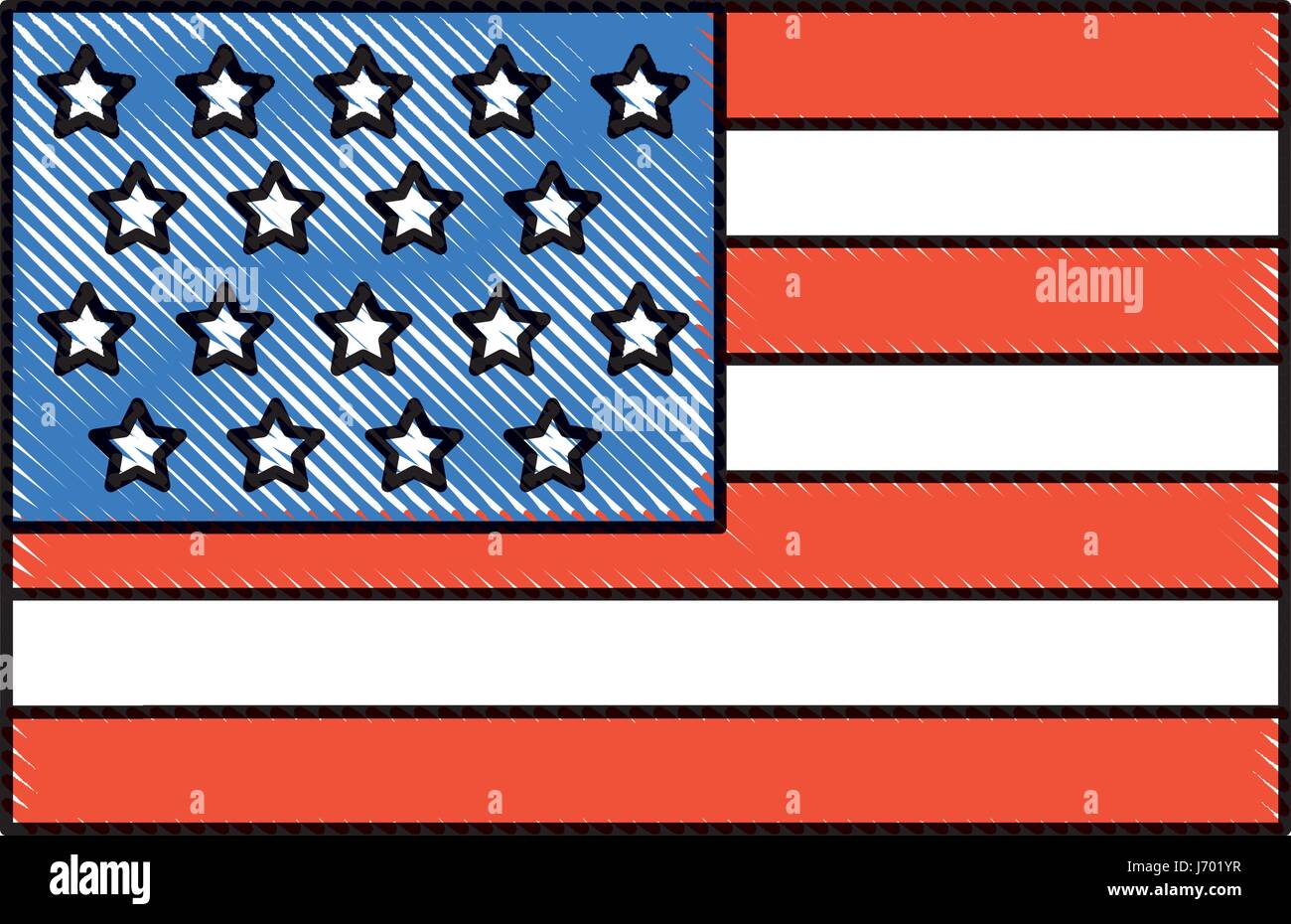 united states of america flag Stock Vector Image & Art - Alamy