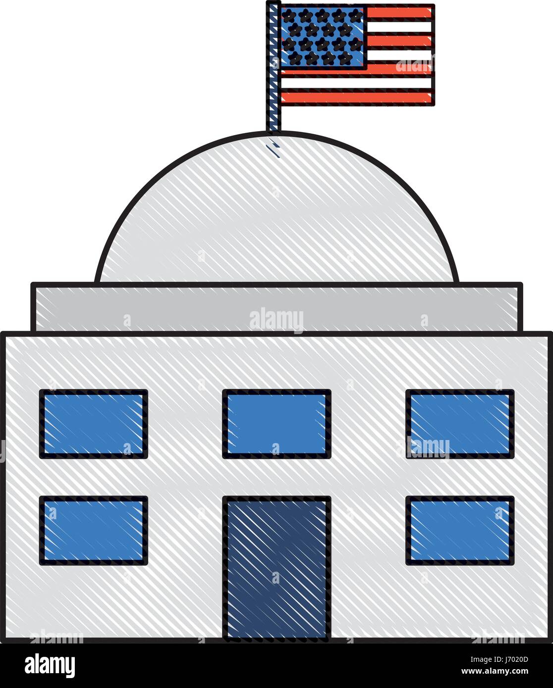 Political cartoon white house Stock Vector Images Alamy