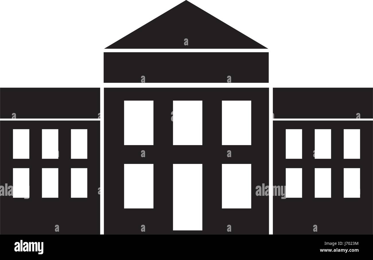 white house isolated icon Stock Vector Image & Art - Alamy