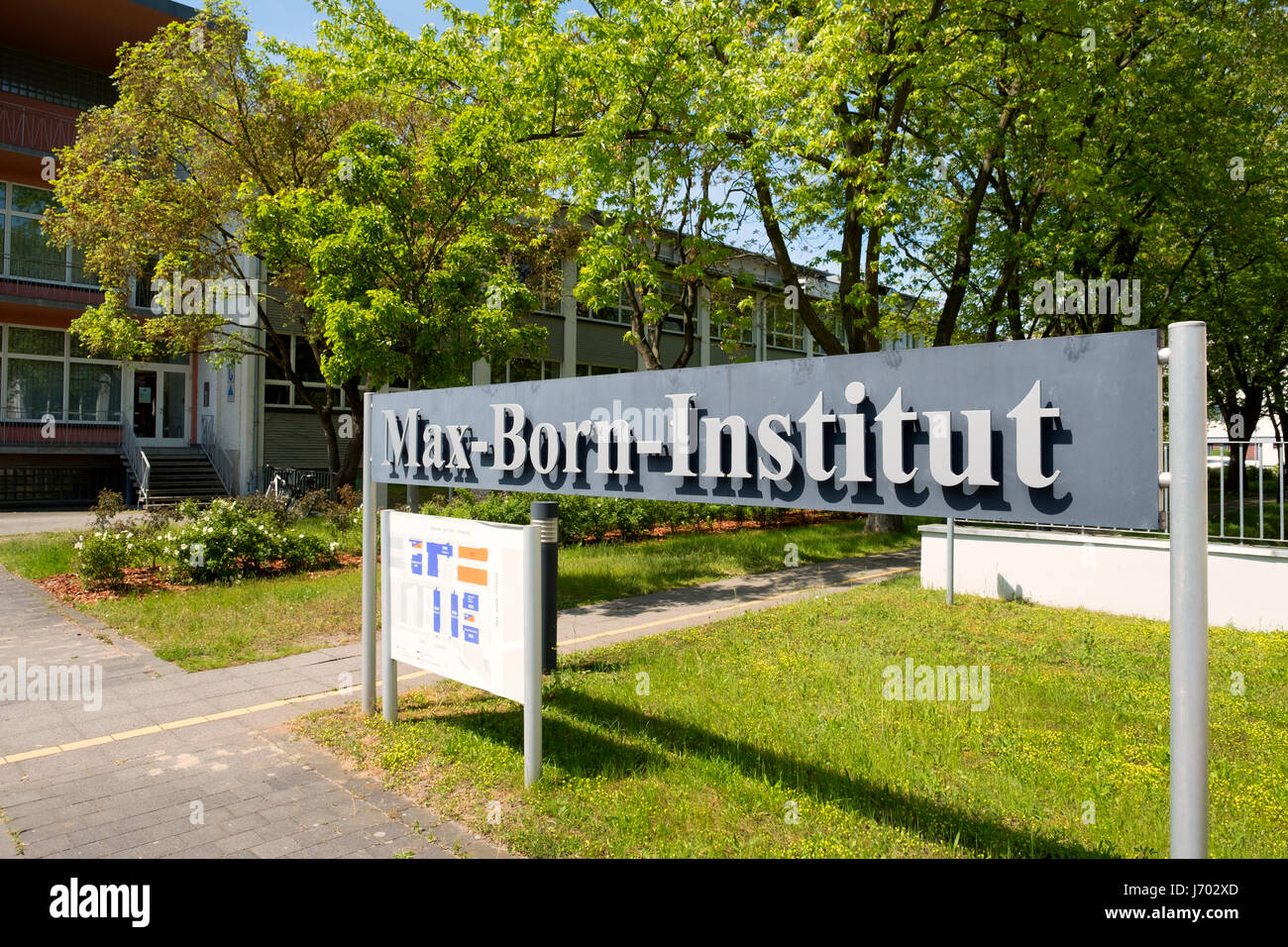 Max Born Institute  at Adlershof Science and Technology Park  Park in Berlin, Germany Stock Photo