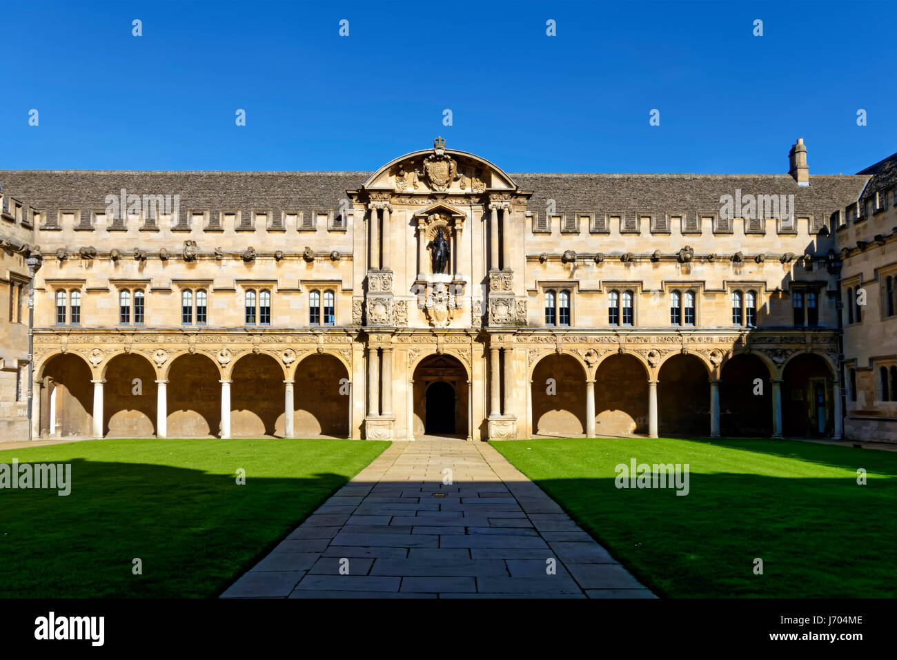 The Canterbury Quadrangle at St John's College, Oxford, United Kingdom