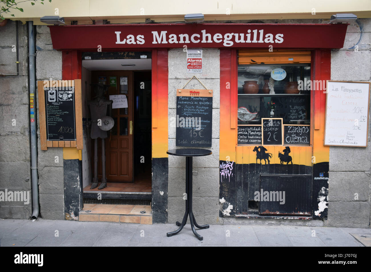 Restaurant, Madrid, Spain Stock Photo Alamy