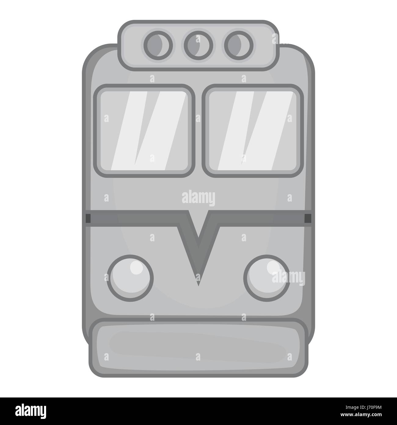 Train icon, black monochrome style Stock Vector Image & Art - Alamy