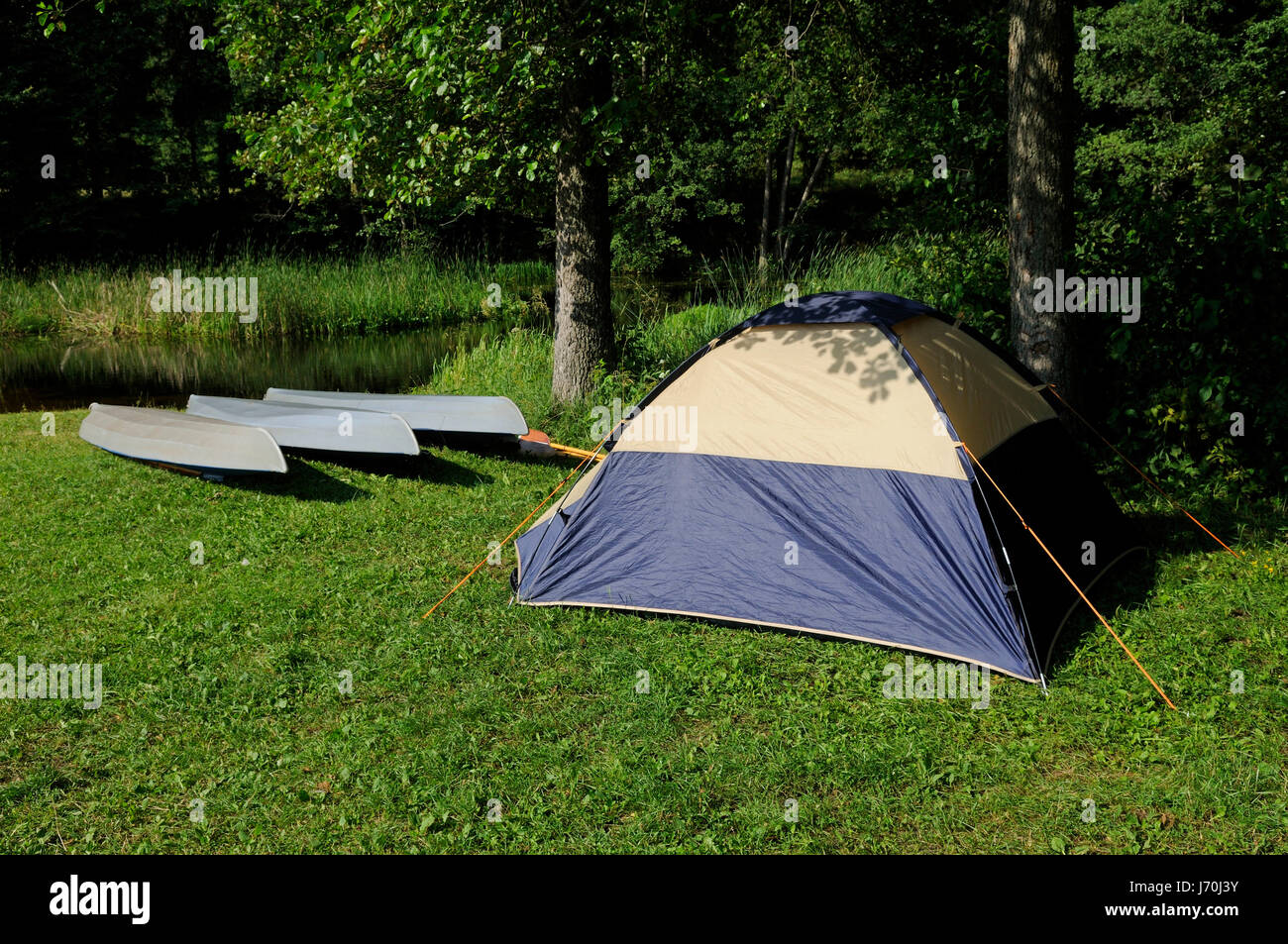 camping tent folding canoe meadow rowing boat sailing boat sailboat