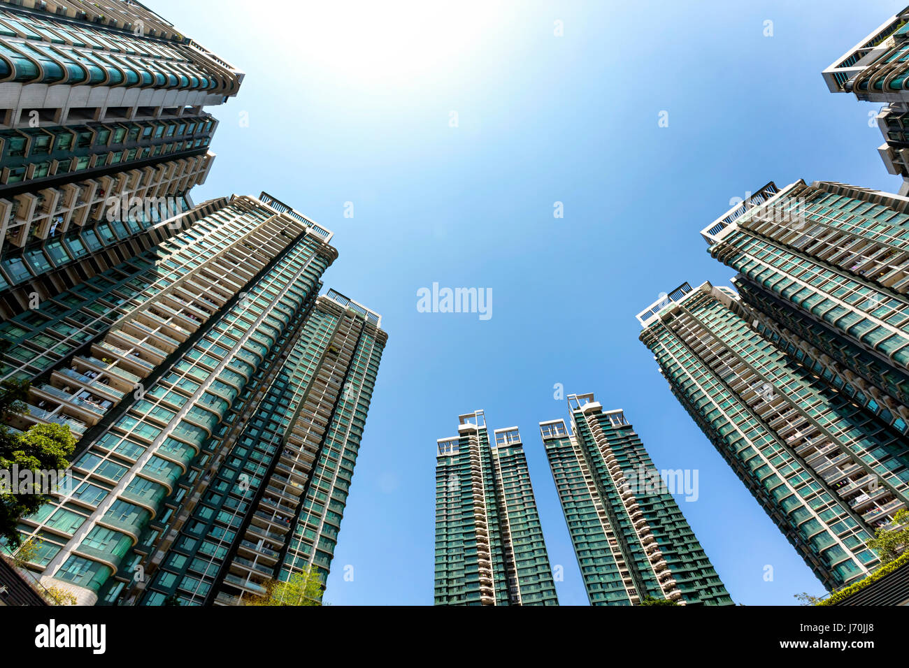 Apartment complex buildings in Guangzhou, China Stock Photo Alamy