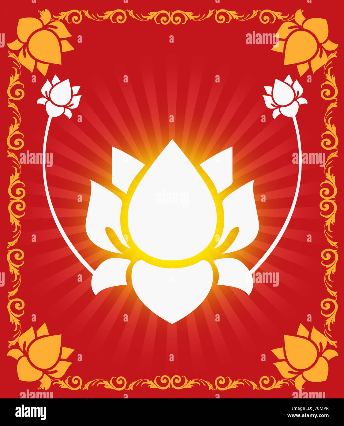 religion flower plant petals lotus symbols beautiful beauteously nice temple Stock Photo