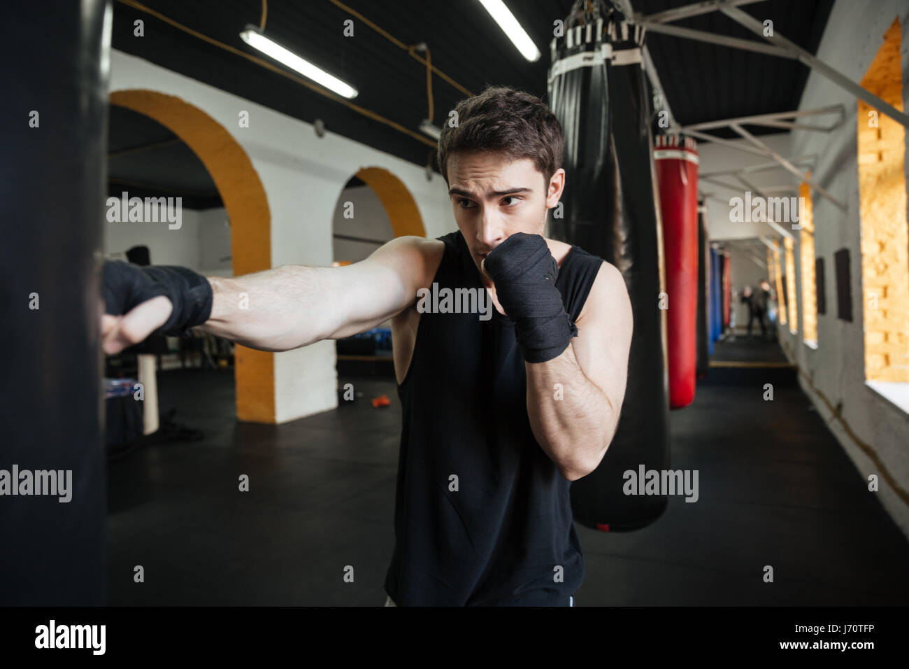 Punchbag hi-res stock photography and images - Alamy