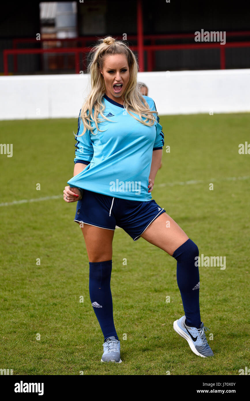 Football kit celebrity hi-res stock photography and images - Alamy