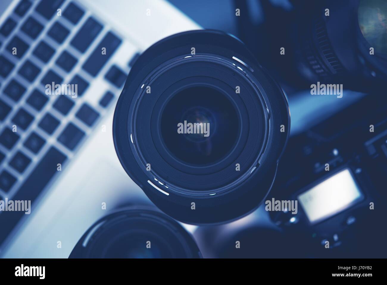 Digital Photography Lens, Photo Equipment and the Computer