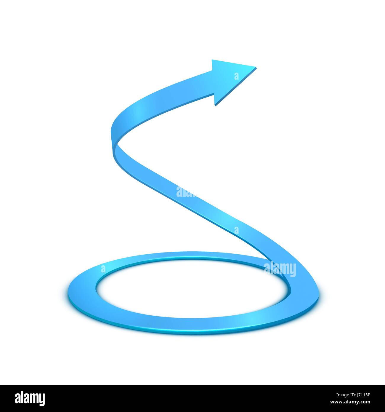 Arrow 3D isolated on white background Stock Vector Image & Art - Alamy