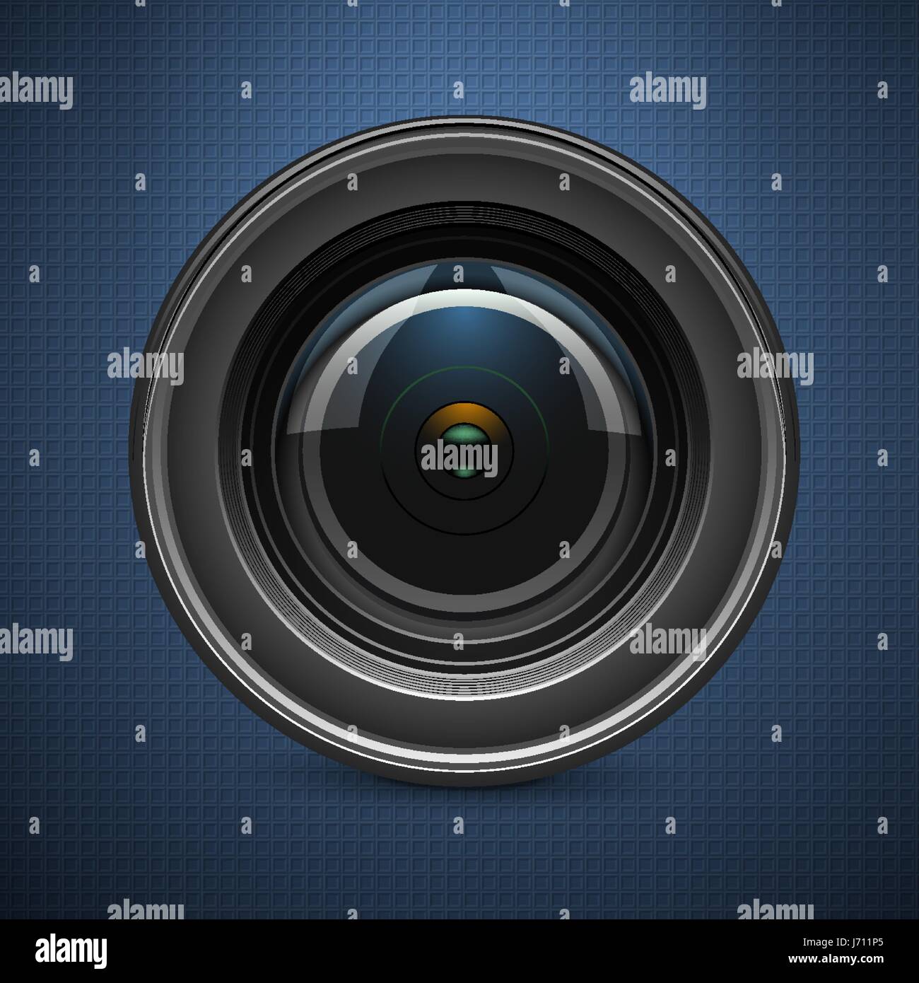 Camera lens isolated on white background Stock Vector Image & Art - Alamy