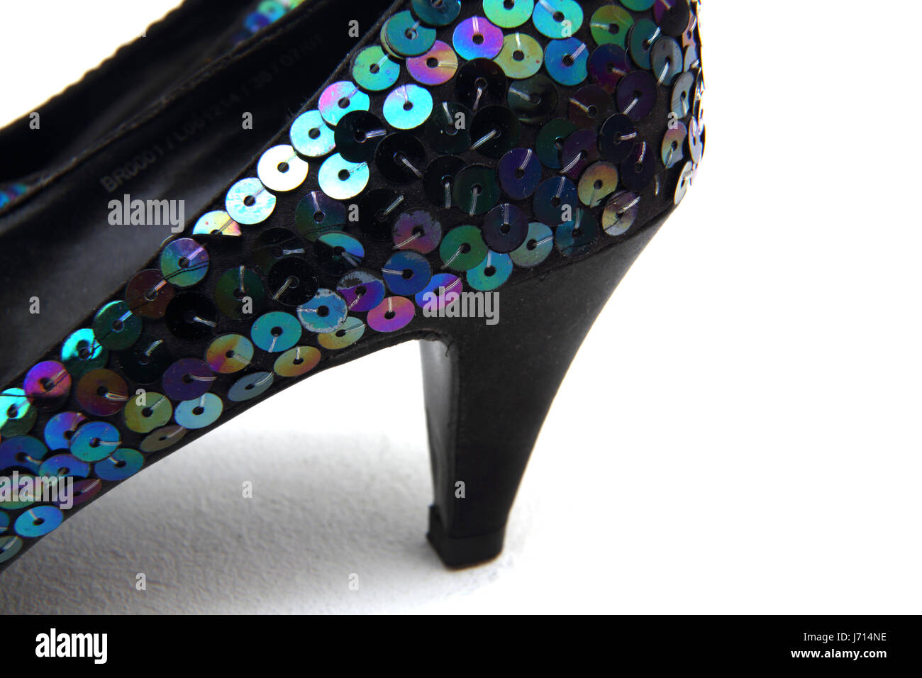 Dolcis Sequinned High Heel Shoe Stock Photo