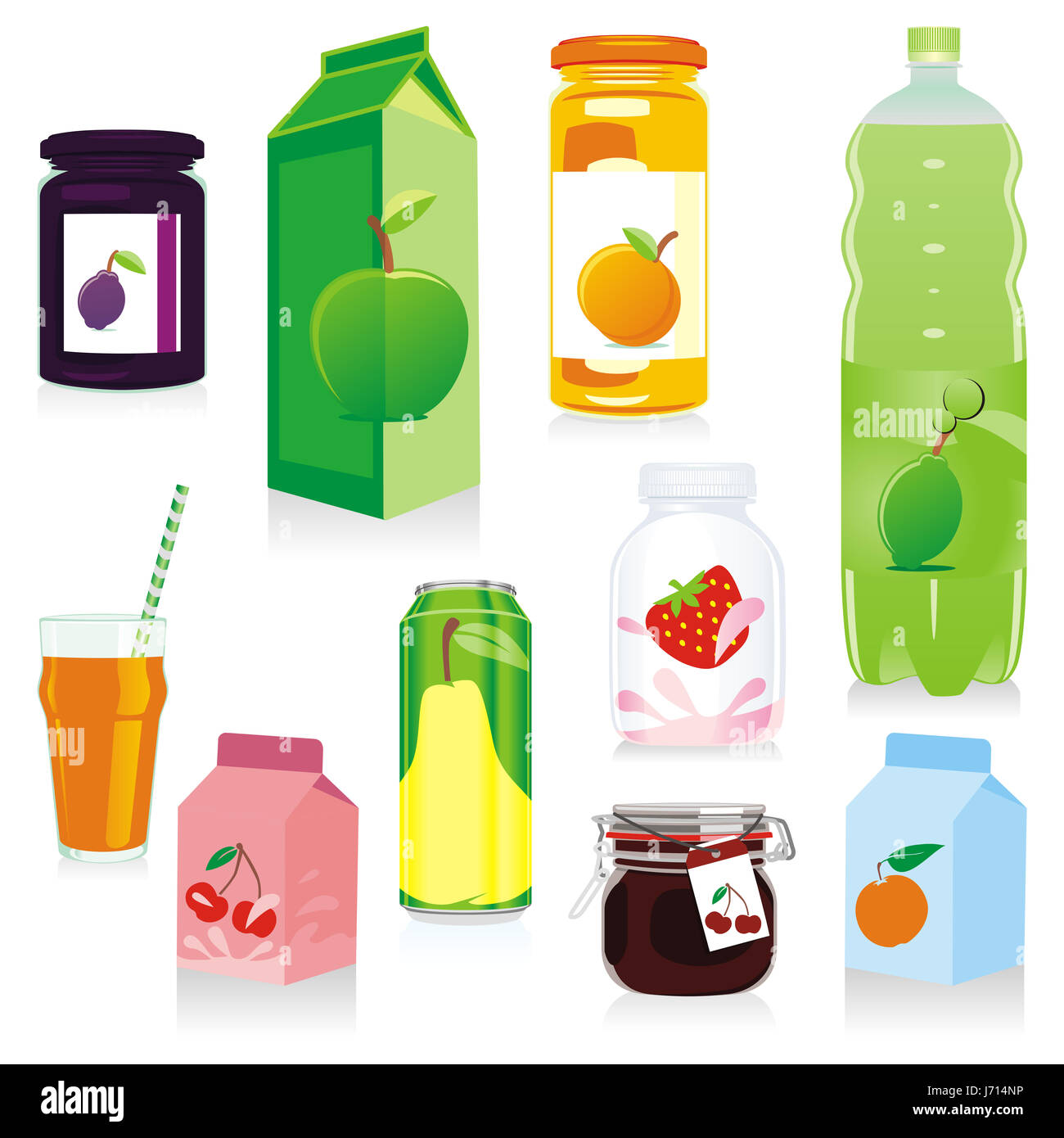 glass chalice tumbler isolated fruit juice box jam container containers