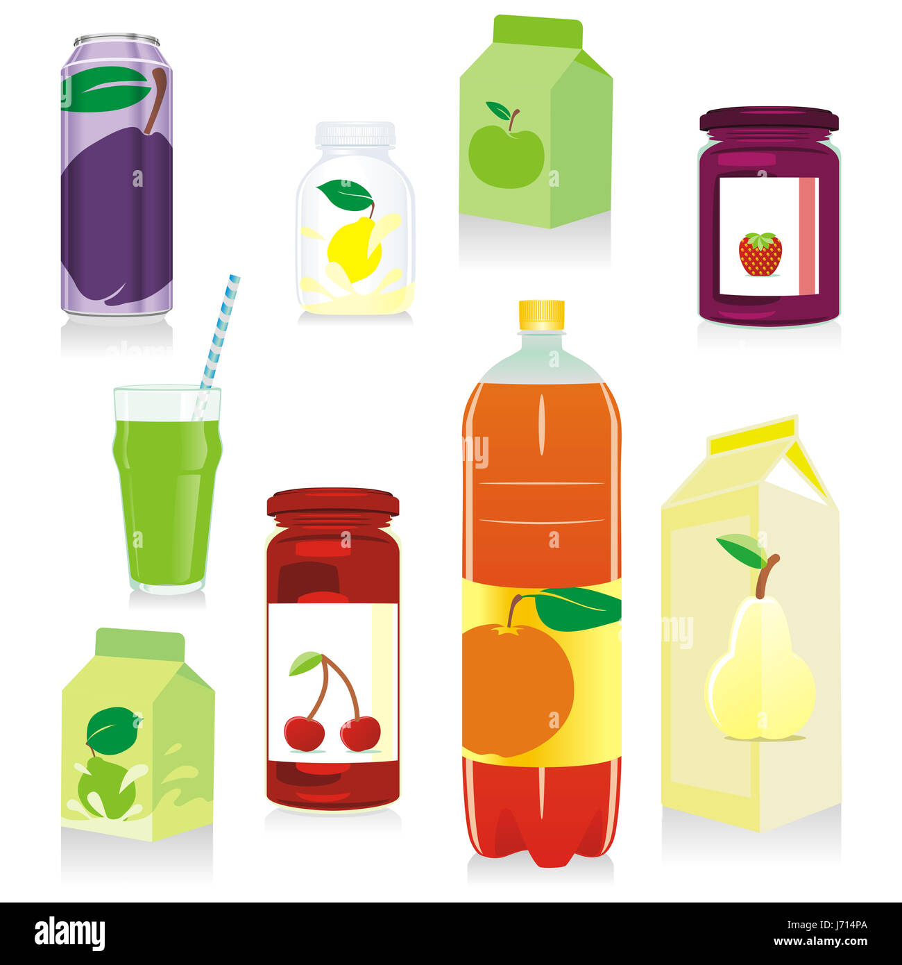 glass chalice tumbler isolated fruit juice box jam container containers