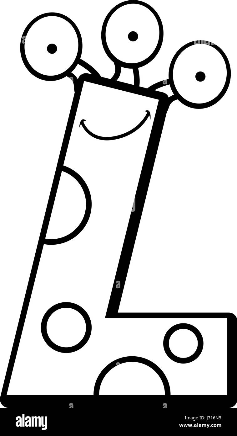 Letter L Clipart Black And White