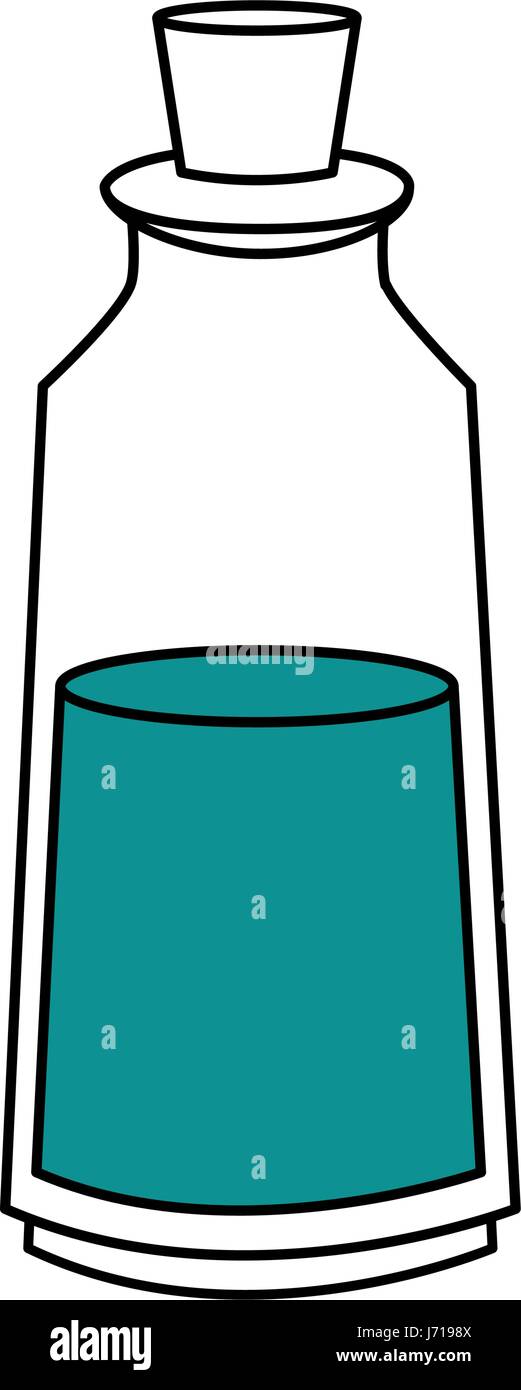 Fragrance bottle silhouette Stock Vector Images - Alamy