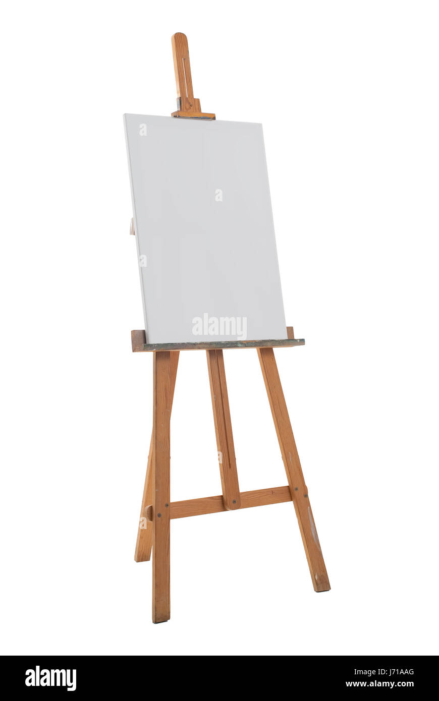 Painting Stand Wooden Easel with Blank Canvas Poster Sign Board