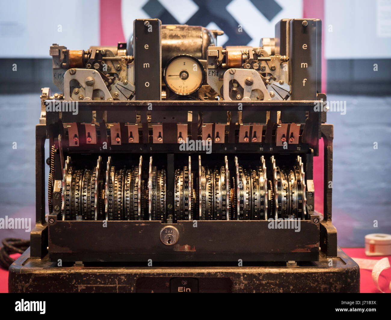 The Lorenz Machine this was what Hitler called his unbreakable cipher