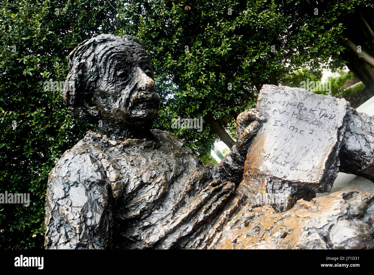 albert einstein memorial Washington DC USA Stock Photo Alamy
