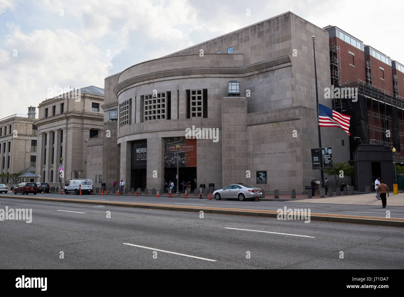 united states holocaust memorial museum Washington DC USA Stock Photo