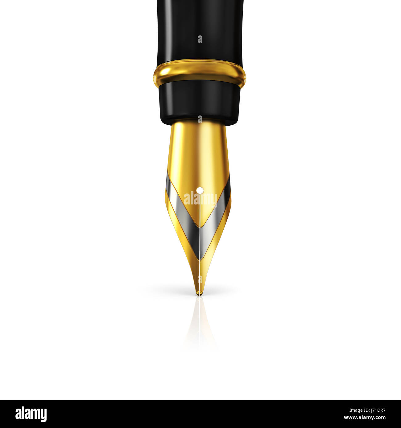 Golden pen hi-res stock photography and images - Alamy