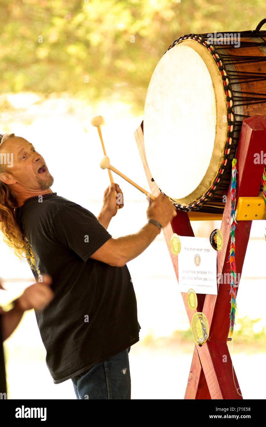 DrumStrong - Main Drum Circle Stock Photo - Alamy