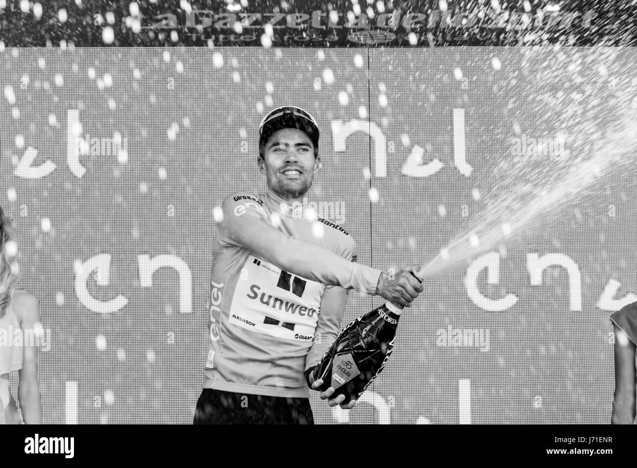Bergamo, 21th may 2017, Italy Giro D'Italia stage 14 Stock Photo