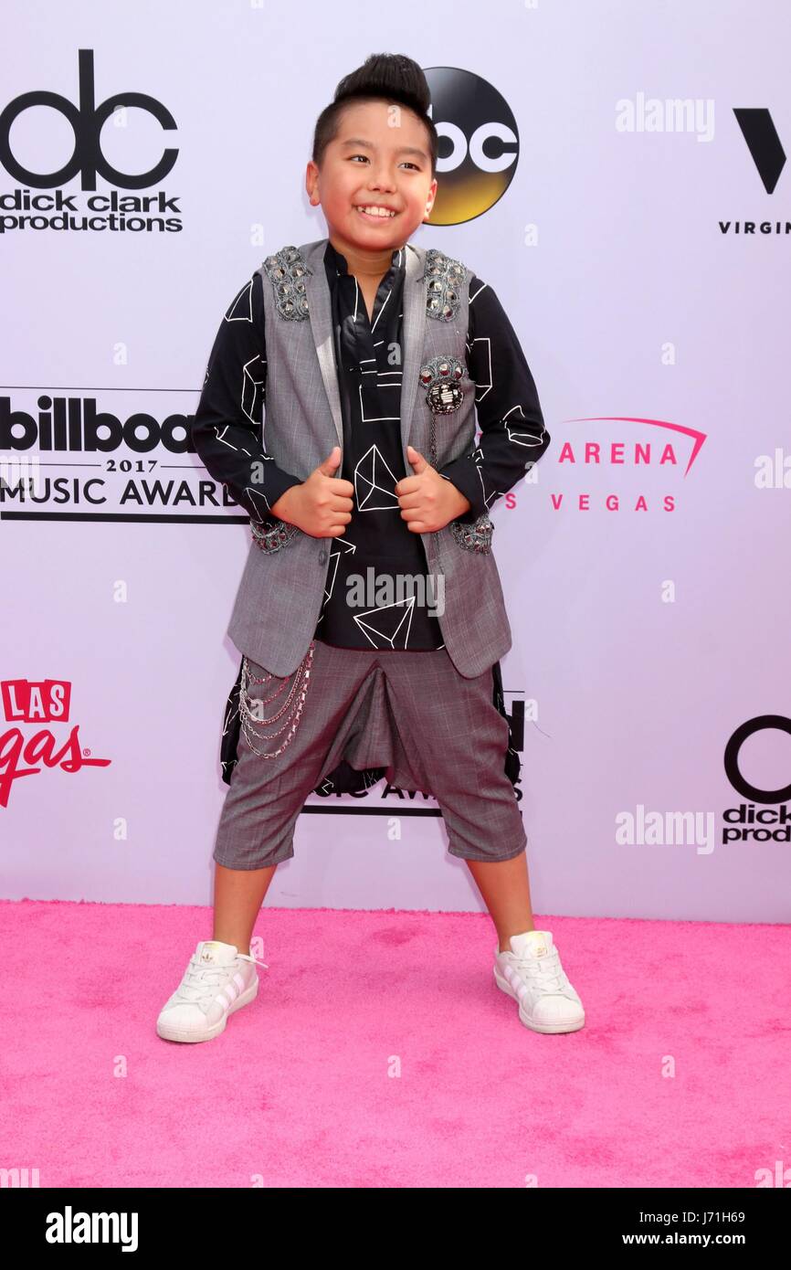 Aidan Prince Xiong at arrivals for Billboard Music Awards 2017 - Arrivals 3, T-Mobile Arena, Las Vegas, NV May 21, 2017. Photo By: Priscilla Grant/Everett Collection Stock Photo