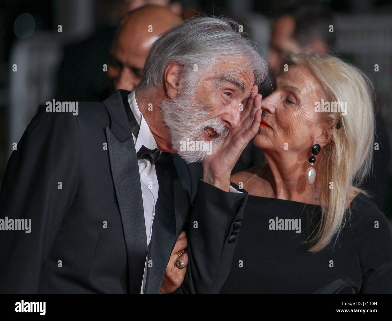 Michael Haneke, Susi Haneke Director Happy End. Premiere. 70 Th Cannes Film Festival Cannes