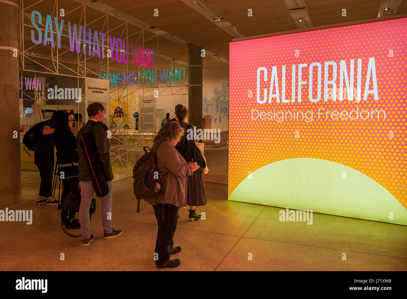 Designing Freedom London, UK. 23rd May, 2017. California, designing freedom, a new ...
