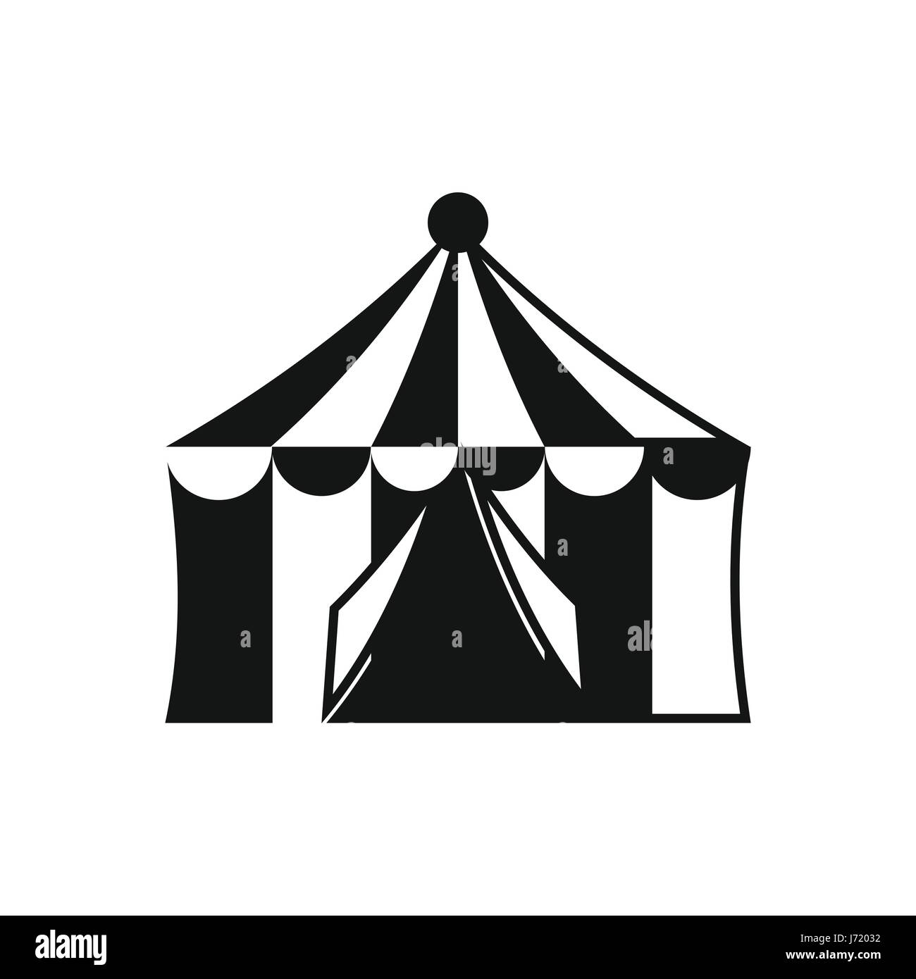 Circus tent icon, simple style Stock Vector Image & Art - Alamy