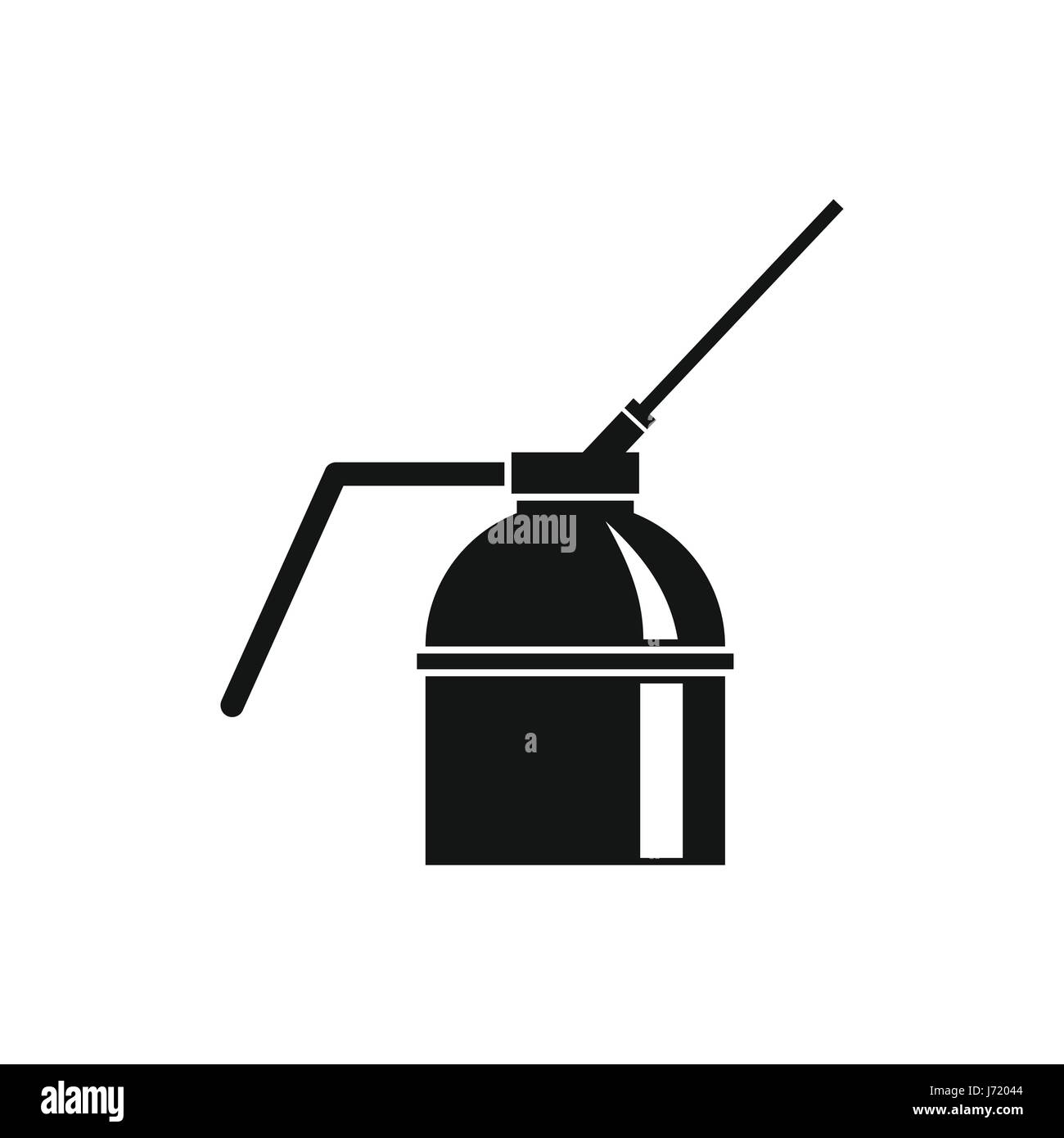 Black metal bottle sprayer Stock Vector Images - Alamy