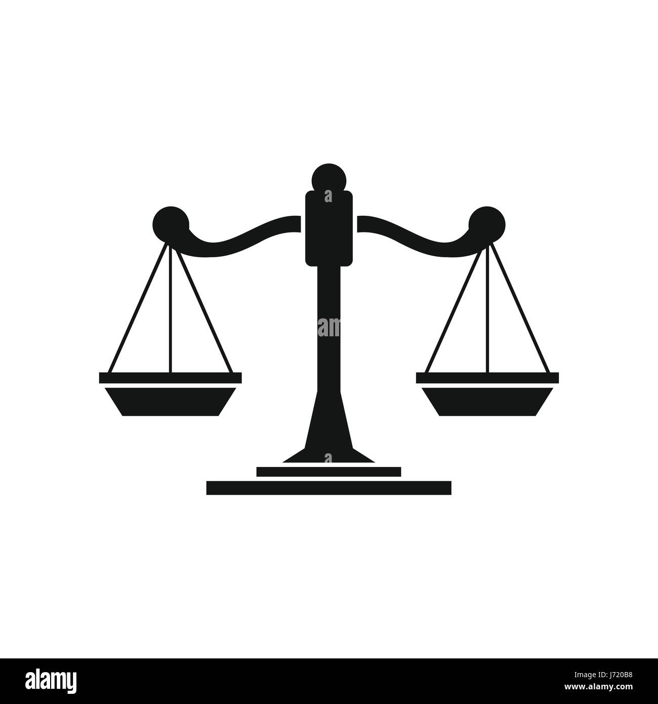 Scale Of Justice Icon