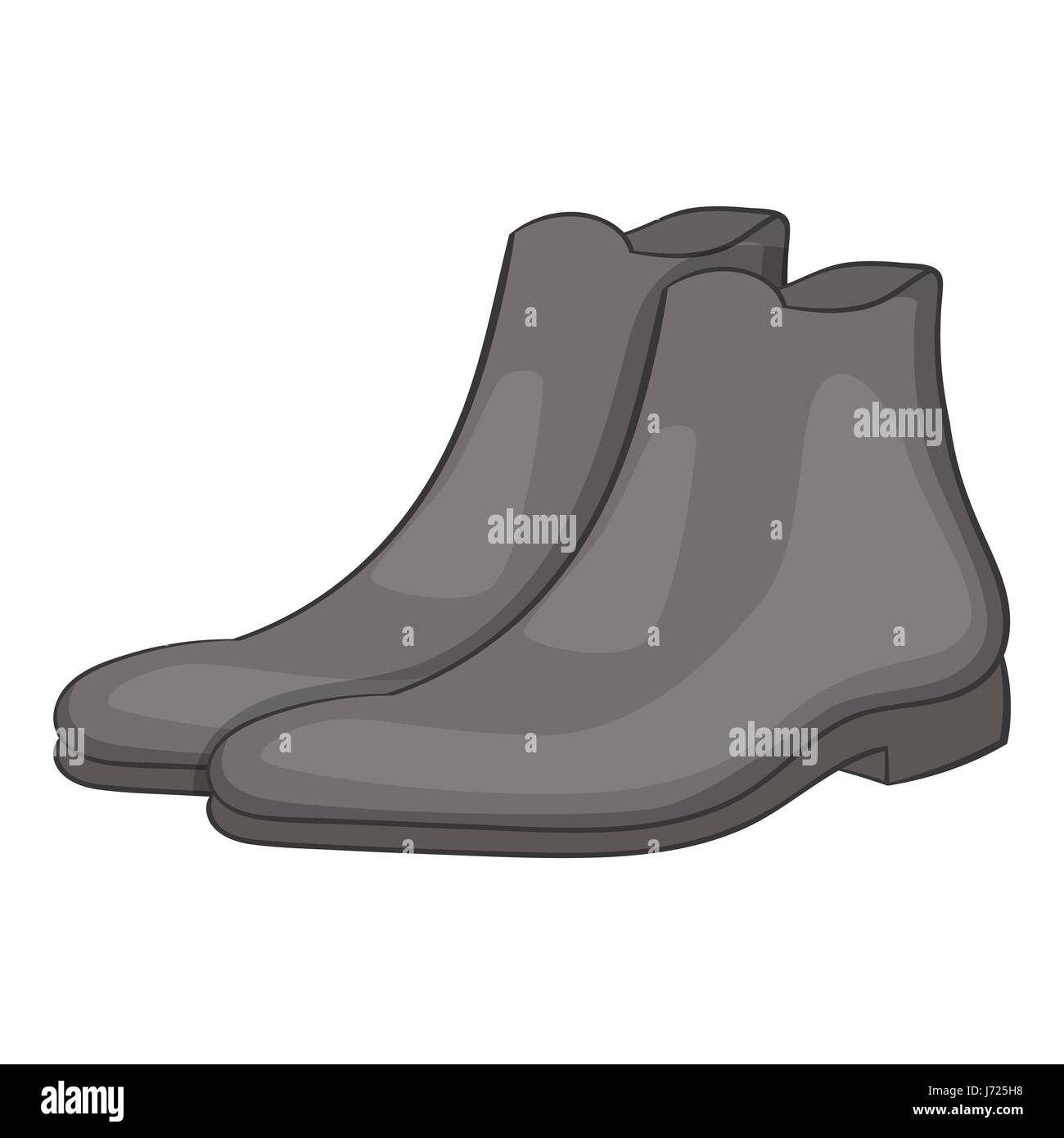 Mens winter boot icon, cartoon style Stock Vector Image & Art - Alamy