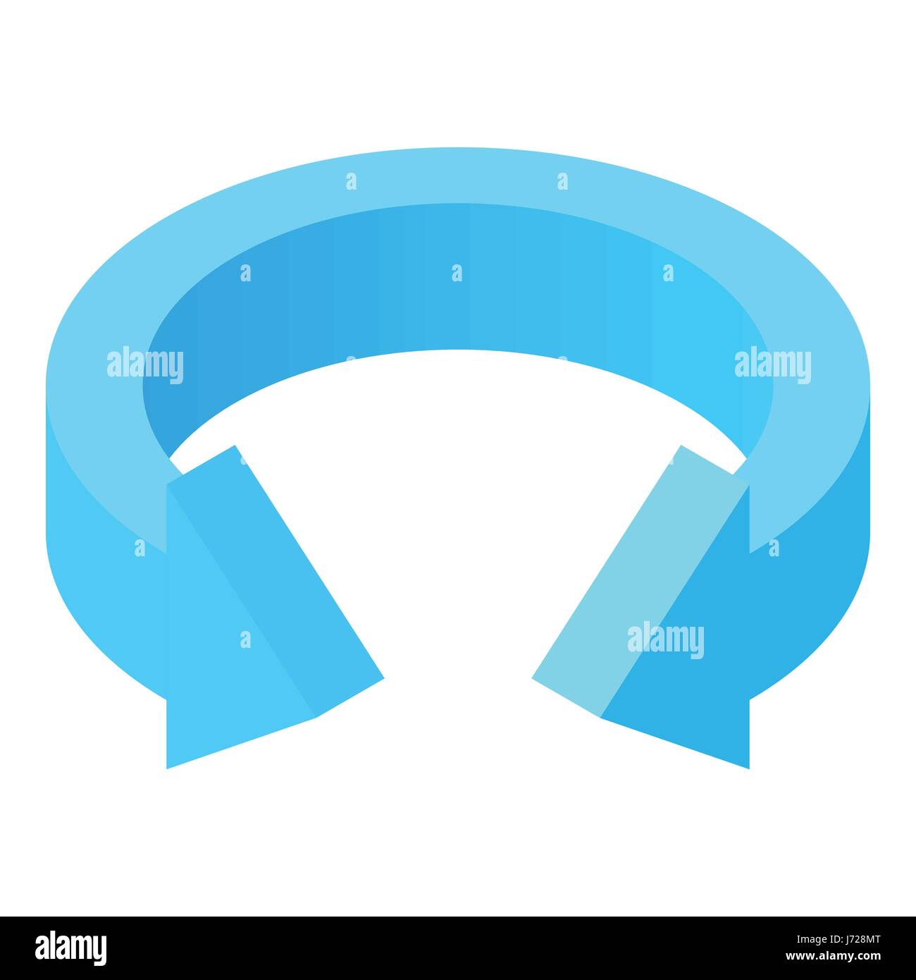 Blue arrow icon, cartoon style Stock Vector Image & Art - Alamy