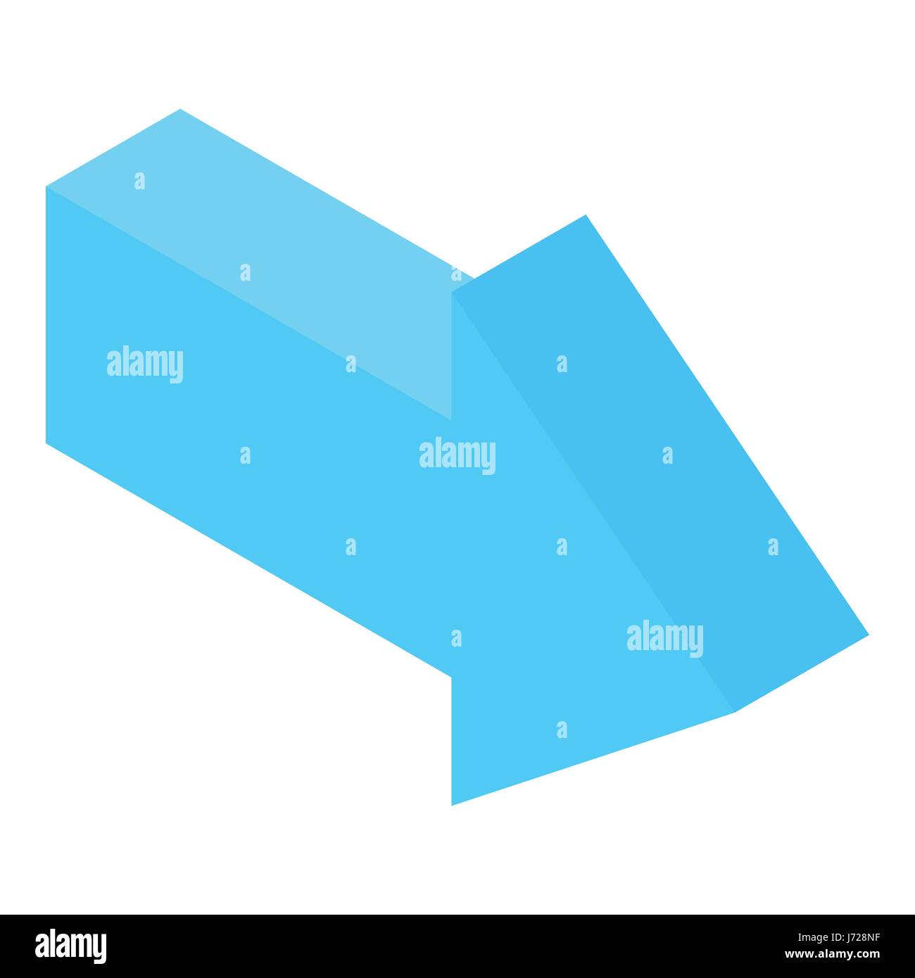 Straight arrow icon, cartoon style Stock Vector Image & Art - Alamy