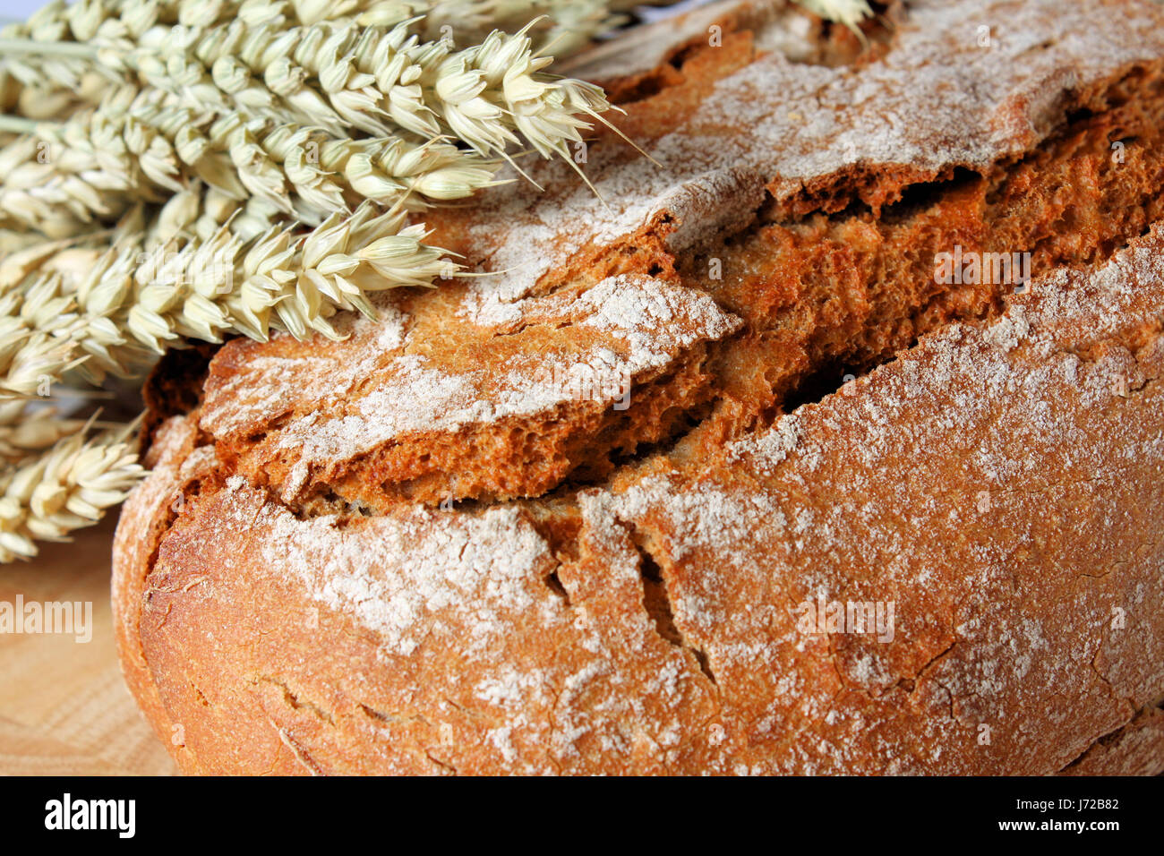 wheat and rye bread Stock Photo