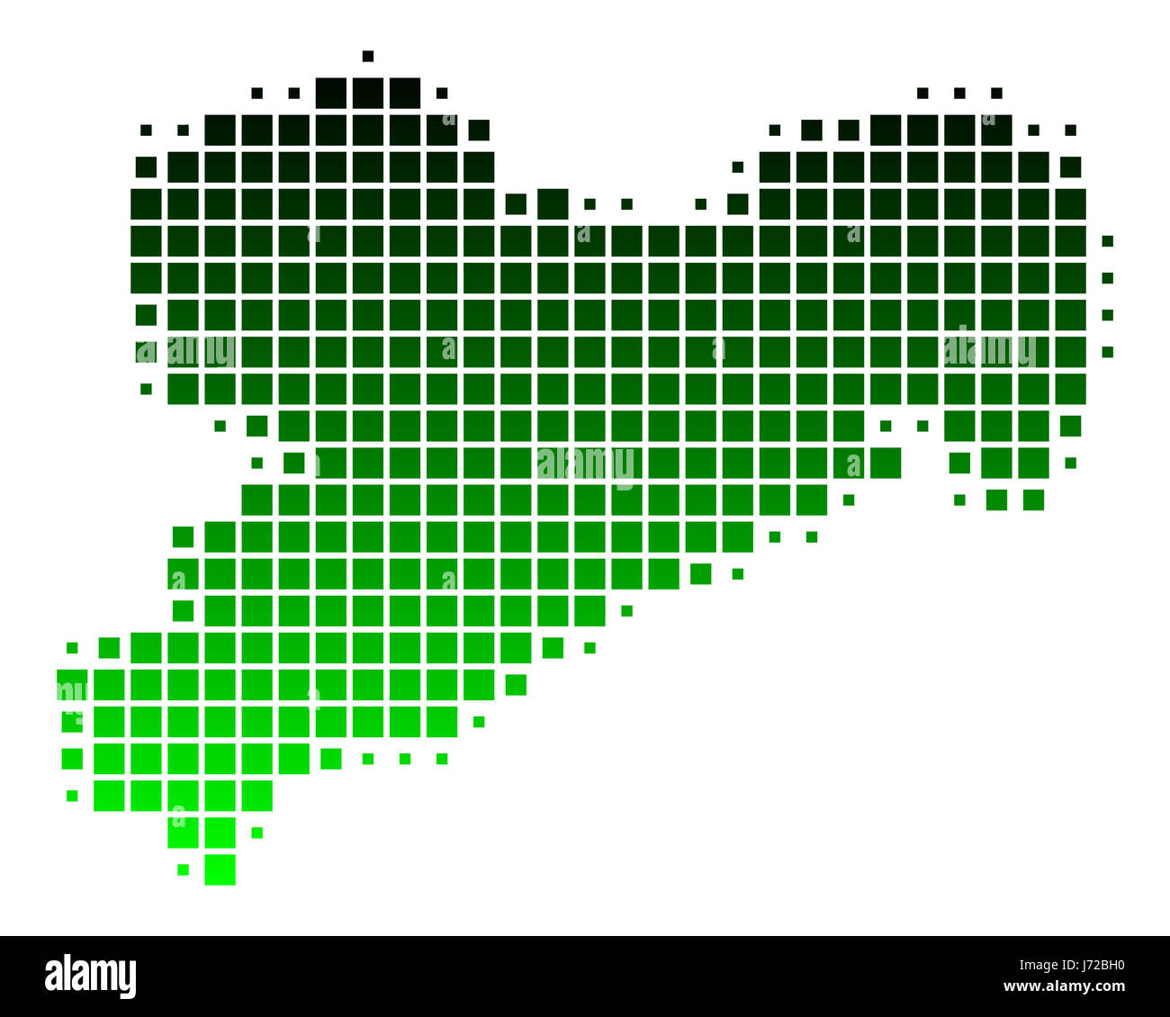 map of saxony Stock Photo - Alamy