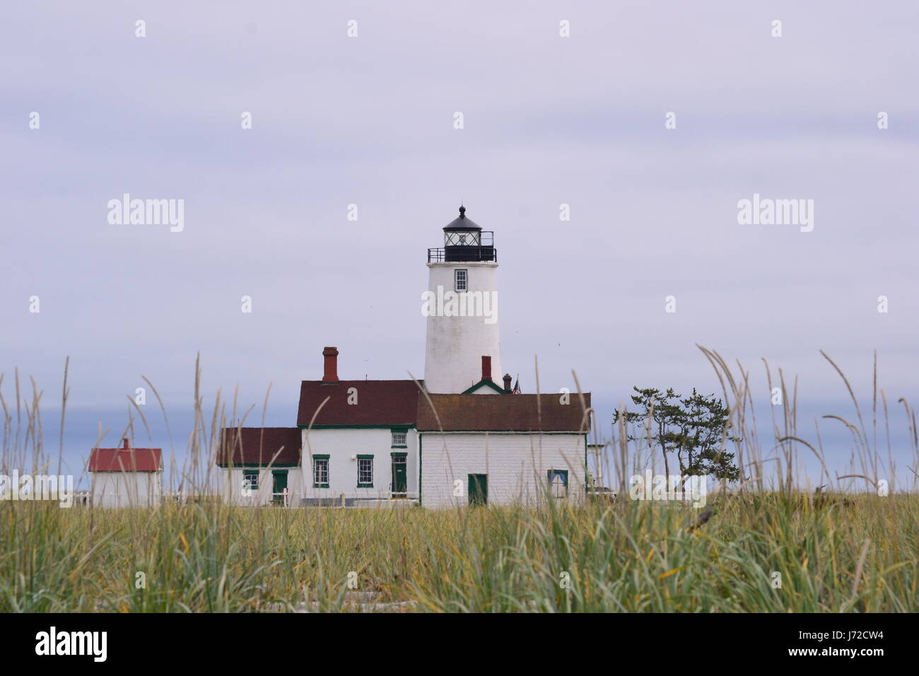 Washinton state lighthouse Stock Photo - Alamy