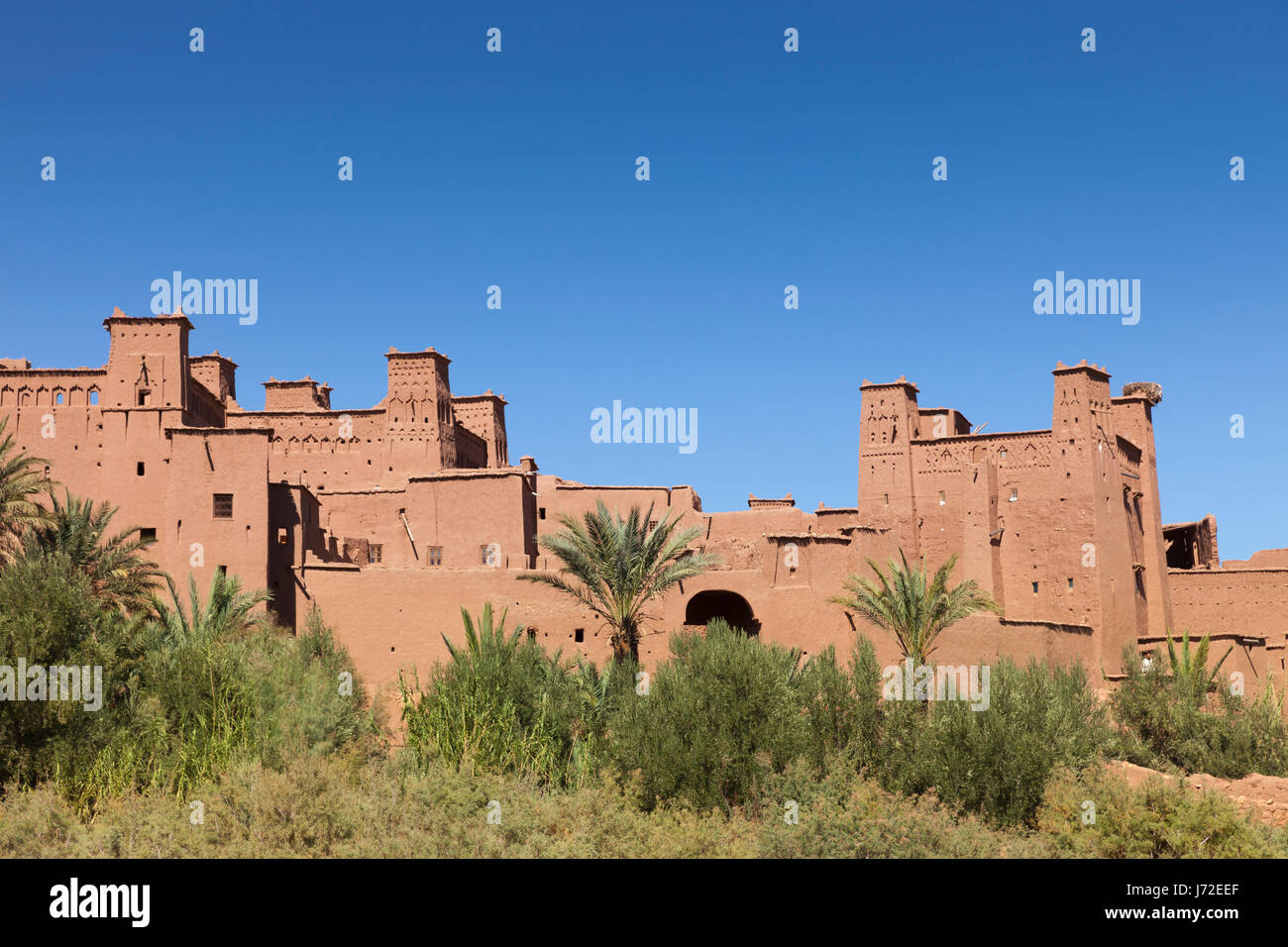 UNESCO World Heritage Site Ksar of Ait-Ben-Haddou, Morocco Stock Photo