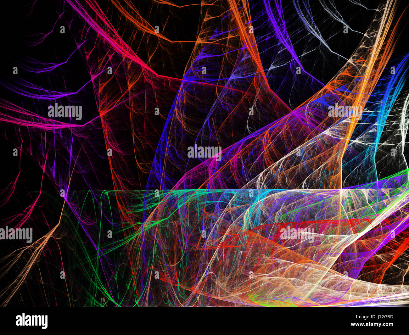 Digital abstract fractal background generated at computer Stock Photo ...